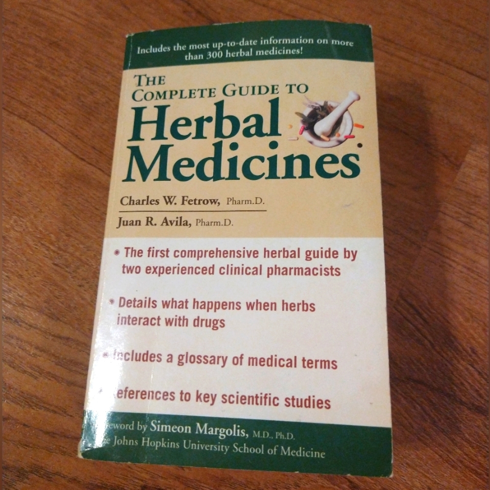 The Complete Guide To Herbal Medicines 📚💜🌱✨ (pb) book